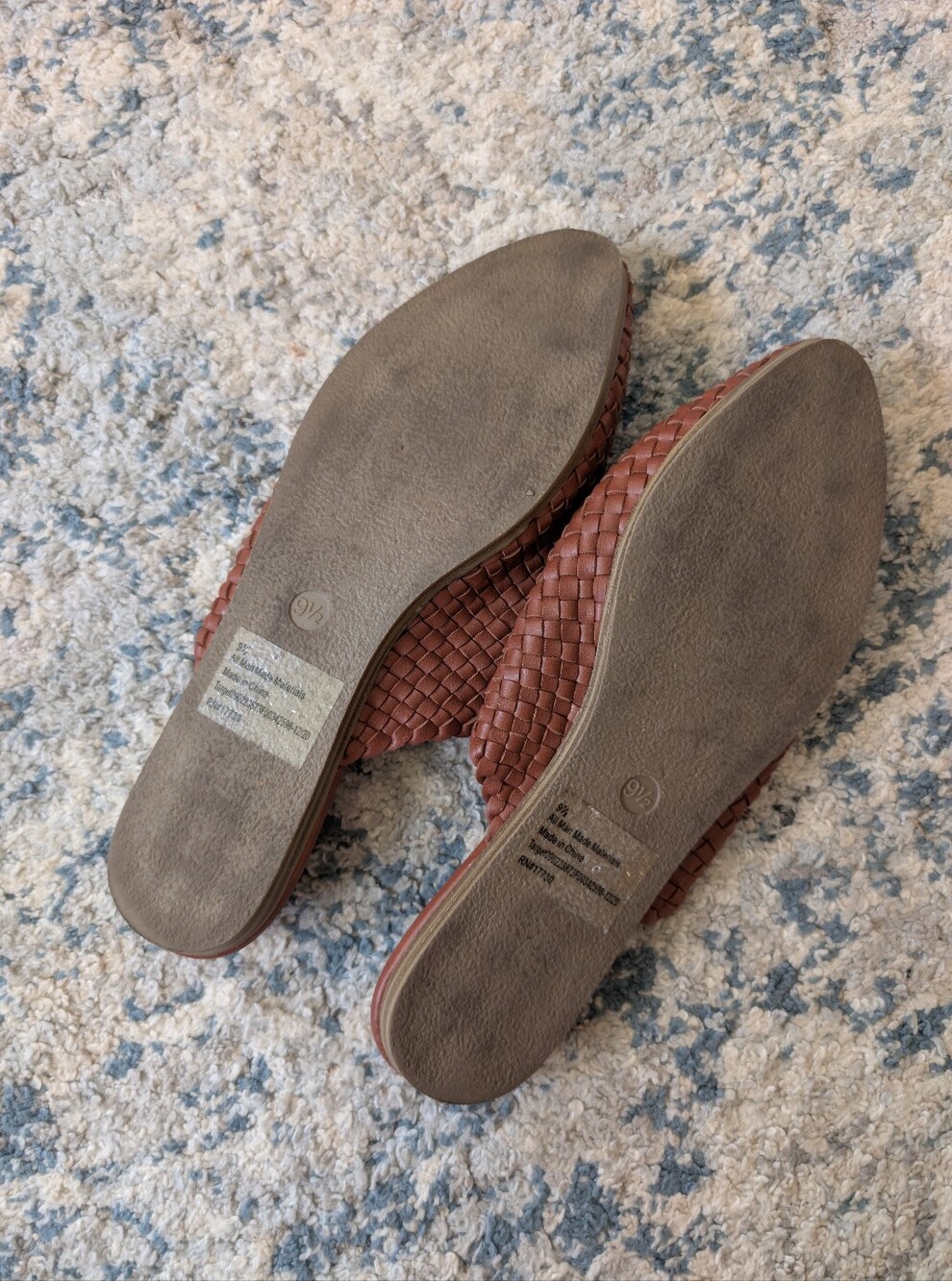 Universal Thread Woven Mule Slides - Brown - Picture 3 of 4